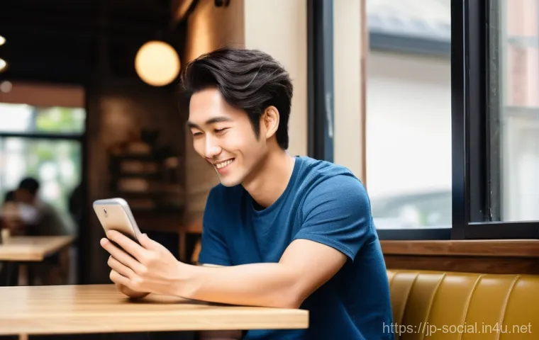 소셜미디어마케팅 이직 성공 비결 - A stylish young Japanese woman in her late 20s, with a chic, slightly tousled hairstyle, sits at a m... 소셜미디어마케팅 이직 성공 비결 - A stylish young Japanese woman in her late 20s, with a chic, slightly tousled hairstyle, sits at a m...